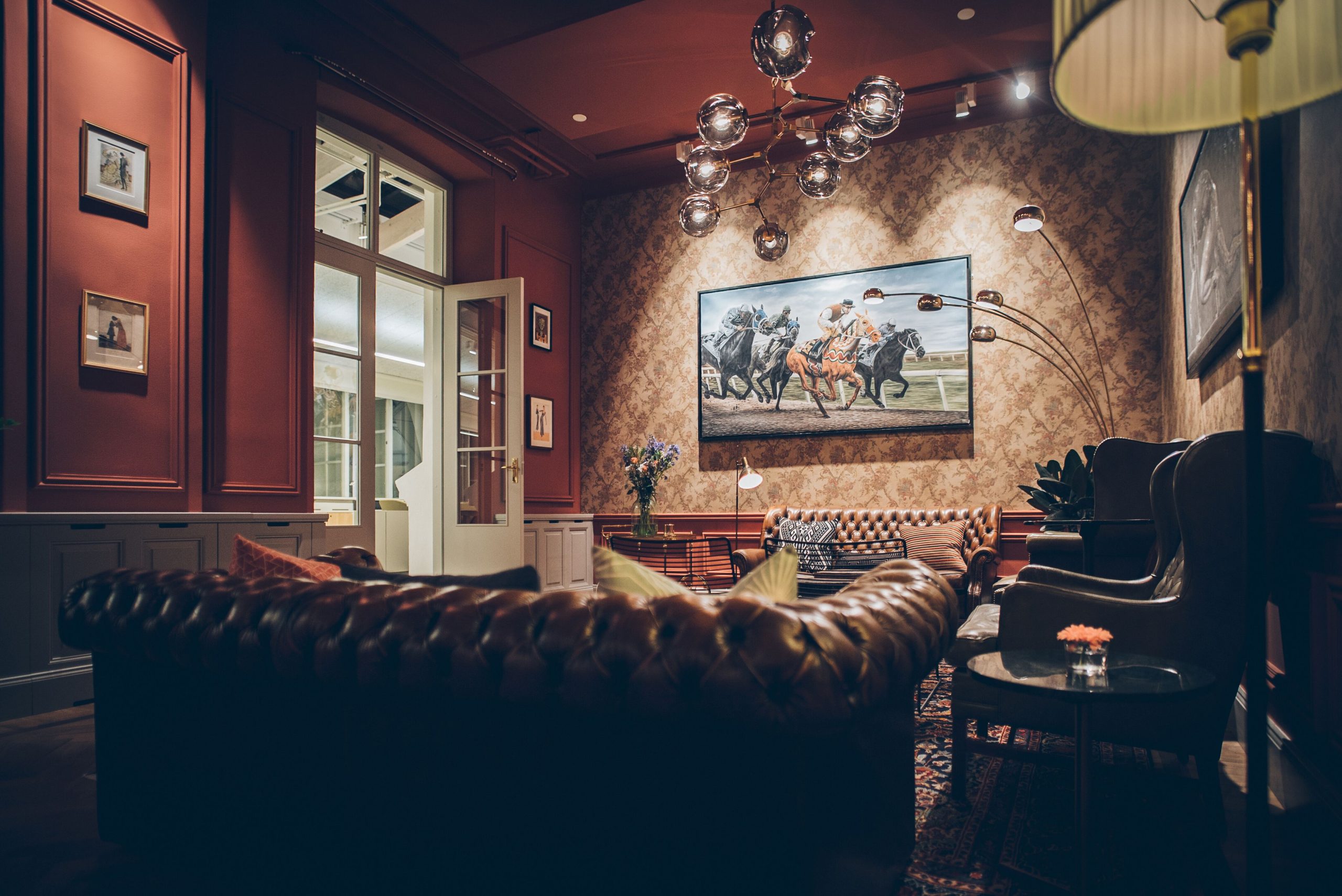 En bild på ett flygelrum hos no18