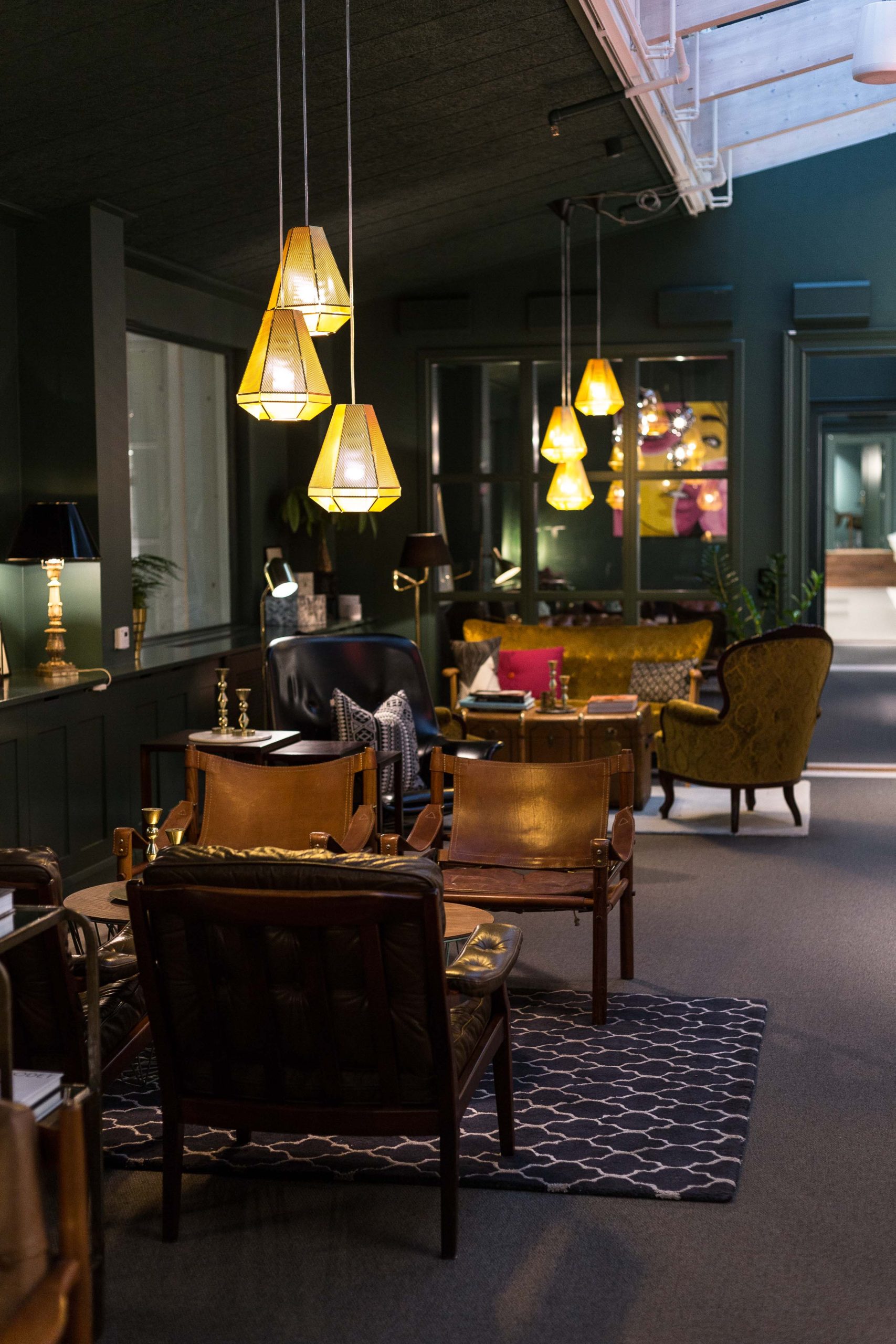 Lounge platser på no18. 